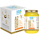 Natureland Organics A2 Desi Cow Ghee 500 ml Bottle