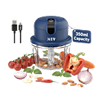 Nev Chopr Mini Electric & USB Rechargeable Chopper - One-Touch Operation, 350 ml 1 Unit