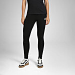 Puma Black Logo Mid Rise Slim Fit Leggings 1 pc (Size - S)