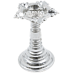 Ojas Pure Silver Plated Star Shaped Samai 1 pc