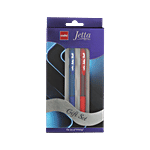 Cello Jetta Ball Pen Gift Set - 0.7 mm, Red & Blue Ink 2 pcs