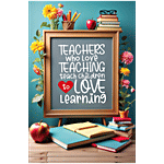 Archies Greeting Card - Teachers Who Love Teaching Teach Children To Love Learning 1 pc