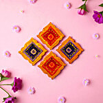 House of Festivals Diya 4 pcs