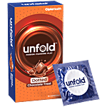 Unfold Chocolate Treat Dotted Condoms 10 pcs