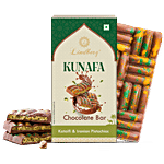 Lindberg Kunafa Chocolate Bar With Kataifi & Iranian Pistachios 85 g