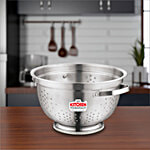 Kitchen Essentials Stainless Steel Deep Colander - 24 cm 1 pc