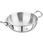 Kitchen Essentials KE Triply Mini Kadai Without Lid - 18.5 cm 1 L