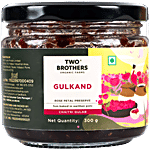 Two Brothers Organic Farms Gulkand 300 g Bottle