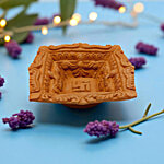 House of Festivals Chaumukhi Swastik Design Akhand Diya 1 pc