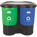 Joyo Oval Dual Dust Bin 15.4 L