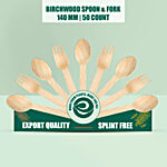 Eco Soul Disposable Spoons & Forks 50 pcs