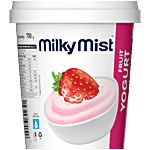 Milky Mist Strawberry Fruit Yogurt 700 g Tub
