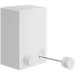 Lifelong Premium Aluminium Wall Mount Retractable Cloth Liner - Single Line 1 pc