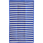 Sapana Carpet-Mats Foldable Polypropylene Chatai Mat - Striped Blue & White 1 pc