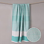 Suntails Aravind Bath Towel - 240 GSM, Aqua, 75 x 150 cm 1 pc