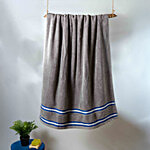 Nautica Bath Towel Cotton 500 GSM - Grey, 75 x 150 cm 1 pc