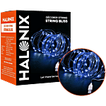 Halonix Decorer Bliss Blue String Light - 10 m, 100 LED's, USB Powered 1 pc