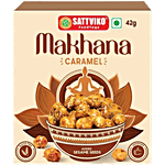 Sattviko Caramel Makhana With Added Sesame Seeds 42 g