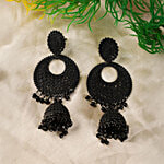 Aatmana Floral Beaded Jhumkas 1 Pair
