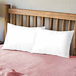 Marque Starlite Fibre Pillow - 60 x 40 cm, White 2 pcs