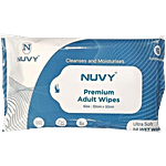 Nuvy Premium Adult Wet Wipes 10 pcs