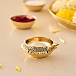 Daivya Sparsh by bigbasket Brass Traditional Kuber Festive Diya 1 pc