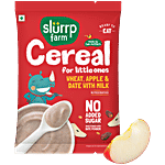 Slurrp Farm Wheat, Apple & Date With Milk Cereal For Little Ones 50 g