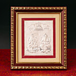 Voylla 999 Silver Lakshmi Ganesha Frame 1 pc