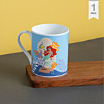 Clay Craft Ceramic Disney Swing Milk/Coffee Mug - Little Mermaid 360 ml
