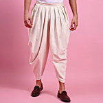 Eternal Natural Linen Off White Dhoti 1 pc (Size - XL)