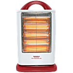Maharaja Whiteline Lava Neo 1200 Watts Halogen Heater - White & Red 1 Unit