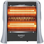 Maharaja Whiteline Quato Neo 800 Watts Quartz Heater - 2 Heat Setting, Shock Proof Body, Grey 1 Unit