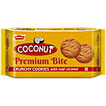 Parle Coconut Premium Bite Crunchy Cookies 504 g Pouch
