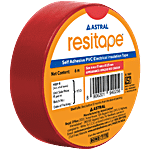 Resitape Self Adhesive PVC Electrical Insulation Tape - Red, 17 mm x 6 m 1 pc 
