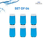 Yera Prima Berlin Zest Glass Tumbler 260 ml (Set of 6)