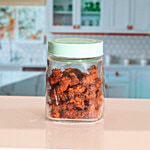 Yera Glass Square Clear Jar 1.5 L (Set of 2)