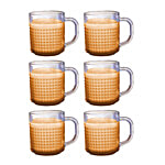 Yera Glass Tea Cup 240 ml (Set of 6)