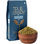 True Story Organic Green Moong Whole 500 g