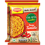 Maggi Nutri-licious Tangy Tomato Veg Atta Noodles 73.5 g (Pack of 2)