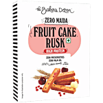 The Baker's Dozen Zero Maida Fruit Cake Rusk 100 g