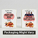 The Baker's Dozen Zero Maida Fruit Cake Rusk 100 g