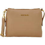 Bagsy Malone Women's Iconic Vegan Leather Sling Bag - Beige 1 pc