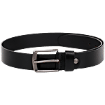 Ally Carter Men Leather Belt - Black 1 pc (Size - 34)