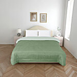 Dream Living Solid Reversible Comforter - Olive Green, 220 x 240 cm 1 pc