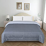 Dream Living Solid Reversible Comforter - Grey, 220 x 240 cm 1 pc