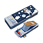 Sillyme Space Design Multi Compartments Pencil Box For Kids 1 pc