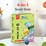 bb home Gel Air Freshener - Assorted Fragrances 10 g (Pack of 6)