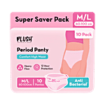 Plush High Waist Period Panty - M/L 10 pcs