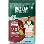 Better Nutrition Brown Rice - Low GI, Unpolished 2 Kg Pouch
