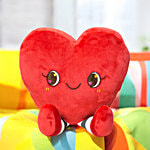Lazy Baby Red Heart Plush Hand Warmer - 26 cm 1 pc